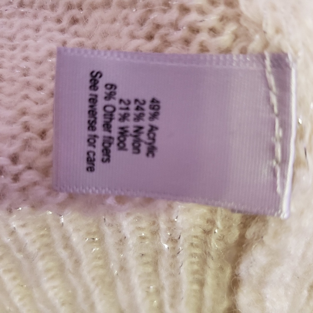 SOLD Jennifer Lopez Oversize Ribbed Cardigan - Picture 3 of 4
